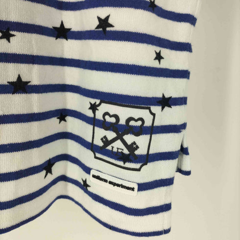フラグメントデザイン fragment design 15SS STAR BORDER BOAT NECK CUT SEWN メンズ
