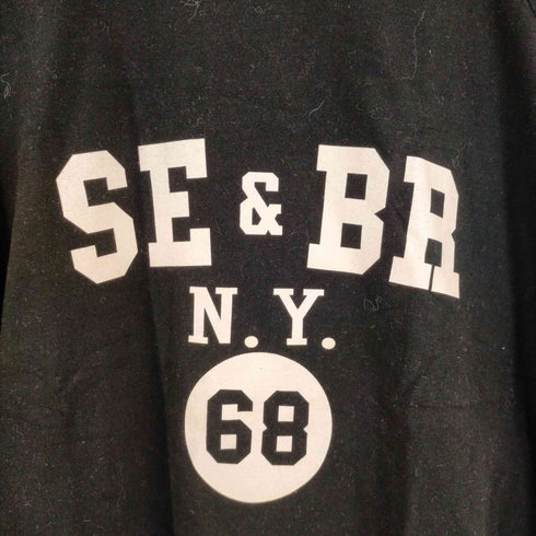 シックスエイトアンドブラザーズ 68&BROTHERS 3/4 Baseball Tee SE & BR メンズ JPN:XL
