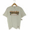 スラッシャーマガジン THRASHER MAGAZINE フレイム ロゴ プリント ルーズ フィット Tシャツ メンズ import:M