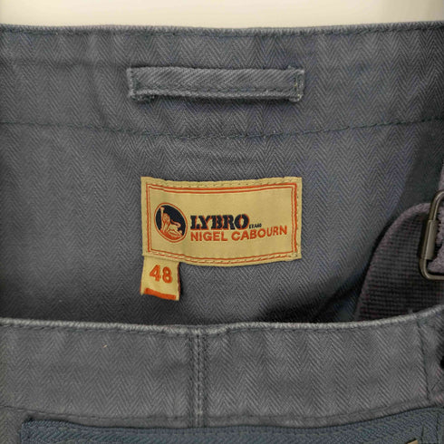 ナイジェルケーボン ライブロ NIGEL CABOURN LYBRO NAVAL DUNGAREE HERRINGBONE OVERALL メンズ JPN:48