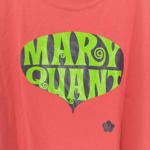マリークワント MARYQUANT フロント ロゴグラフィック プリント S/S クルーネック Tシャツ メンズ import:XL