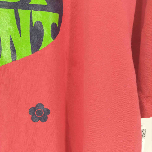 マリークワント MARYQUANT フロント ロゴグラフィック プリント S/S クルーネック Tシャツ メンズ import:XL