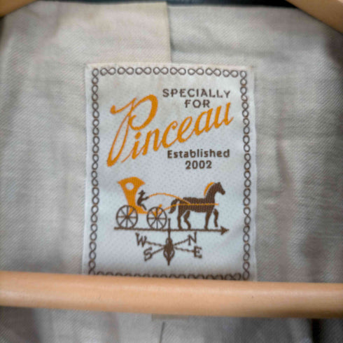 パンソー PINCEAU ラムレザーダブルジャケット レディース JPN:36