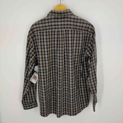エディーバウアー Eddie Bauer WRINKLE RESISTANT ボタンダウンL/Sチェックシャツ メンズ JPN:L