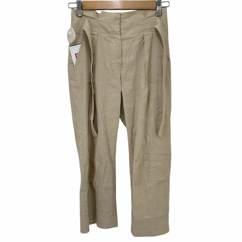 セオリーリュクス theory luxe ベルト付きワンタックパンツ レディース 030