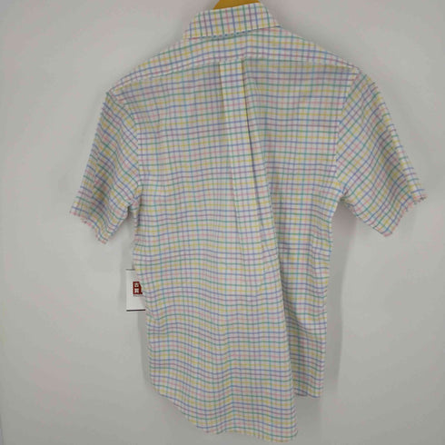 ブルックスブラザーズ BROOKS BROTHERS マルチカラーボタンダウンS/Sチェックシャツ メンズ JPN:M