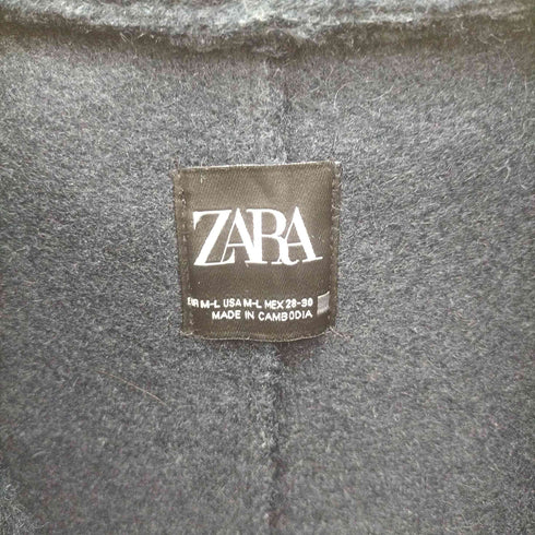 ザラ ZARA OVERSIZED BOUCLE BOMBER オーバーサイズ ジップアップ ボンバー ジャケット レディース M-L