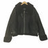 ザラ ZARA DOUBLE-FACED BIKER JACKET フェイク ムートン ライダース ジャケット レディース import:XL