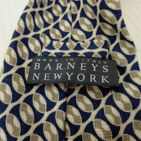 バーニーズニューヨーク BARNEYS NEWYORK 総柄デザインネクタイ メンズ
