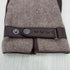 アクアスキュータム AQUASCUTUM ヘリンボーンレザーグローブ メンズ