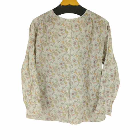 amherst フラワー柄バックタック入りブラウス レディース JPN:M