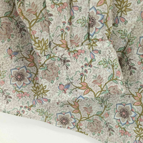 amherst フラワー柄バックタック入りブラウス レディース JPN:M