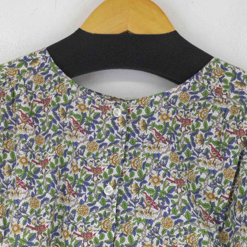 amherst フラワー柄バックタック入りブラウス レディース JPN:M