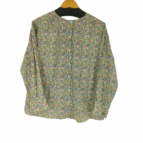 amherst フラワー柄バックタック入りブラウス レディース JPN:M