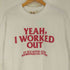 Yeah I Work Out ×ACE HOTEL Souvenir Shirt スーベニアTシャツ メンズ import:XL