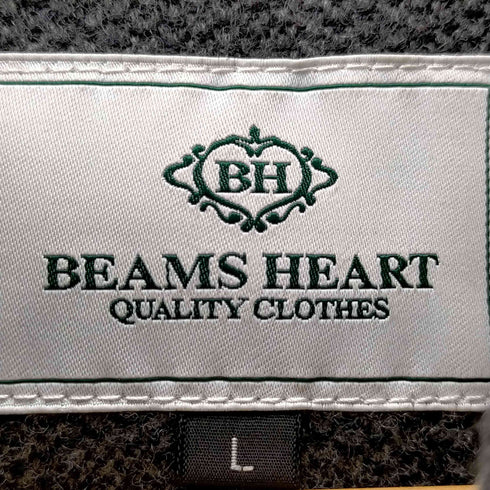 ビームスハート BEAMS HEART フード付き ダウンベスト メンズ JPN:L