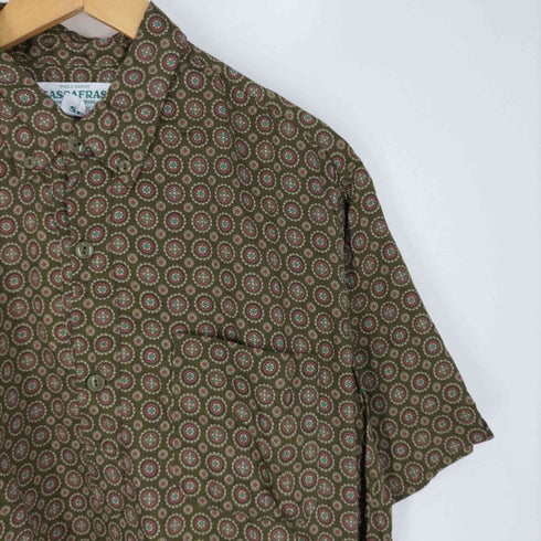 ササフラス SASSAFRAS Wheel Barrow Shell Shirt 1/2 ウィールバローシェルシャツ メンズ JPN:L