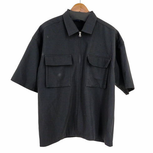 シーピーシーエム CPCM レーヨン混 ジップアップシャツ メンズ JPN:M