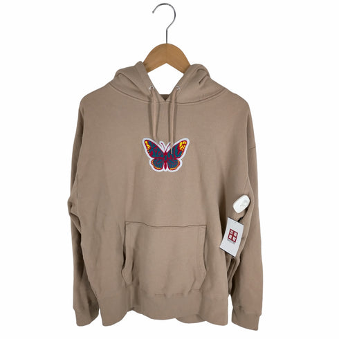エックスガール X-girl 21SS BUTTERFLY PATCH SWEAT プルオーバーフーディ レディース JPN:S