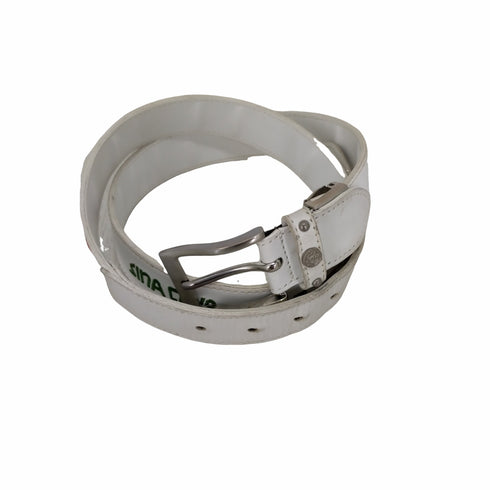 シナコバ SINA COVA ロゴ刺繍 ホワイトベルト メンズ ONE SIZE