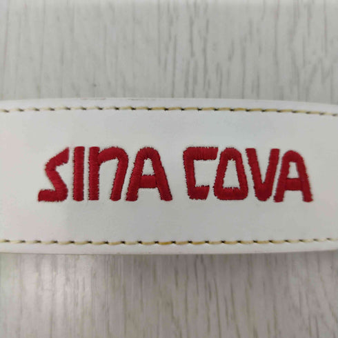 シナコバ SINA COVA ロゴ刺繍 ホワイトベルト メンズ ONE SIZE