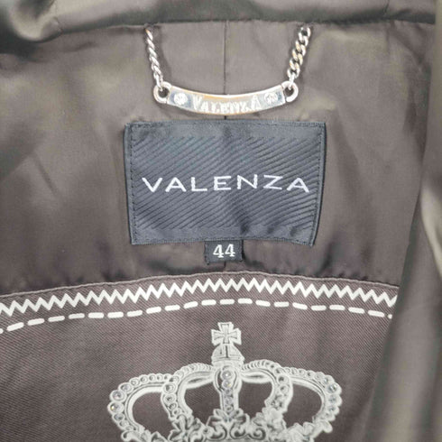 VALENZA バレンザ ビジュー装飾付きダウンコート レディース JPN:44