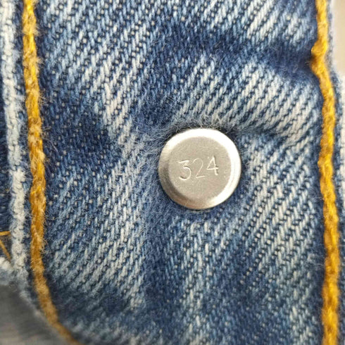 リーバイス Levis 00S オーストラリア製 ボタン裏324 501 ストレートデニムパンツ スタッズリメイク メンズ W32