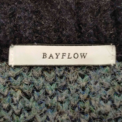 ベイフロー BAYFLOW マルチカラーニットセーター メンズ 3