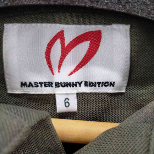 マスターバニーエディション MASTER BUNNY EDITION 刺繍L/Sポロシャツ メンズ 6