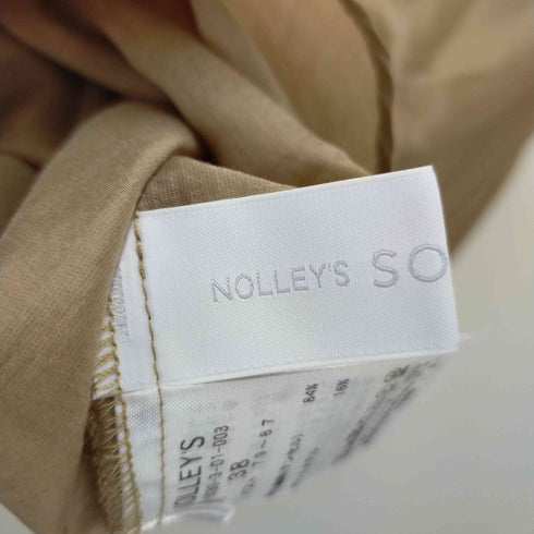 ノーリーズソフィー NOLLEY’S sophi 2WAYシアー袖シャーリングブラウス レディース JPN:38