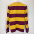 ラグビーラルフローレン Rugby Ralph Lauren CLASSIC RUGBY FIT オールドイングリッシュ ボーダー柄 長袖ラガーシャツ メンズ import:XS