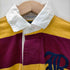 ラグビーラルフローレン Rugby Ralph Lauren CLASSIC RUGBY FIT オールドイングリッシュ ボーダー柄 長袖ラガーシャツ メンズ import:XS