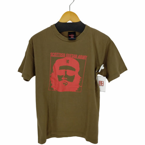 シュート SHOOT SCOTTISH GUITAR ARMY PRINT S/S TEE メンズ JPN:M
