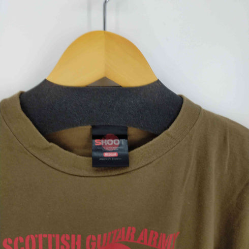 シュート SHOOT SCOTTISH GUITAR ARMY PRINT S/S TEE メンズ JPN:M