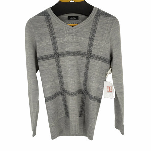 ゴーサンゴーイチプールオム 5351 POUR LES HOMMES VネックL/Sウールニット メンズ 1