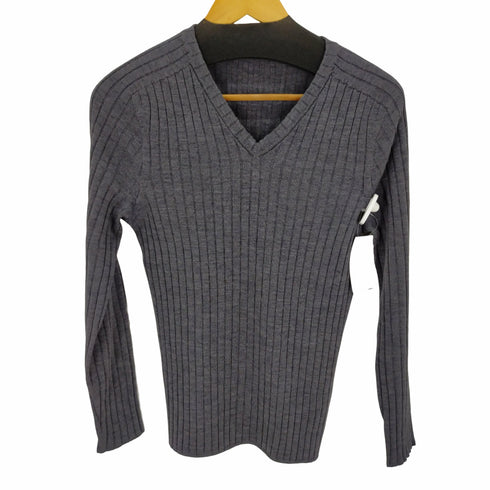 ゴーサンゴーイチプールオム 5351 POUR LES HOMMES VネックL/Sウールニット メンズ 1