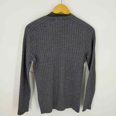 ゴーサンゴーイチプールオム 5351 POUR LES HOMMES VネックL/Sウールニット メンズ 1
