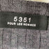 ゴーサンゴーイチプールオム 5351 POUR LES HOMMES VネックL/Sウールニット メンズ 1
