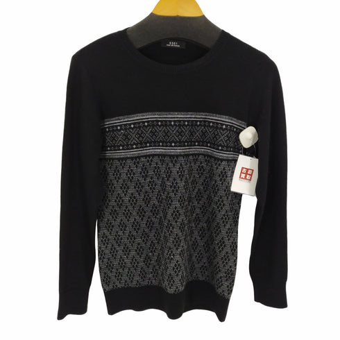 ゴーサンゴーイチプールオム 5351 POUR LES HOMMES クルーネックネックL/Sウールニット メンズ 1