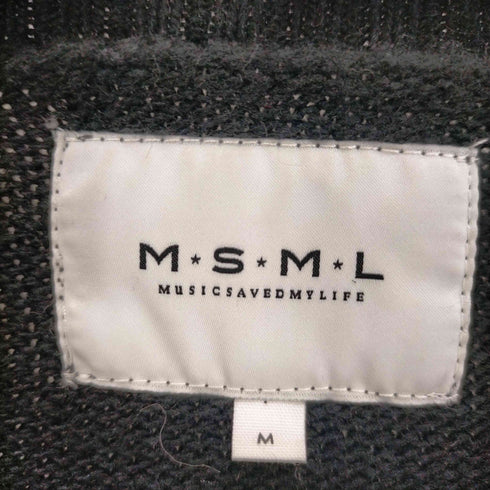 エムエスエムエル MSML DESTROY KNIT CREW NECK メンズ JPN:M