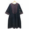 ミルクフェド MILKFED. SQUARE NECK EMBROIDERD DRESS レディース ONE SIZE