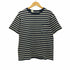 エヌハリウッド N.HOOLYWOOD 16-001 RCH CREW NECK T-SHIRT - Navy border メンズ US:40