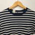 エヌハリウッド N.HOOLYWOOD 16-001 RCH CREW NECK T-SHIRT - Navy border メンズ US:40