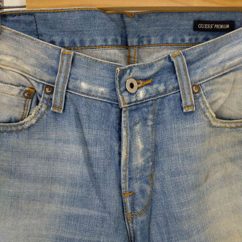 ゲス GUESS ボタンフライ5Pデニムパンツ メンズ 32