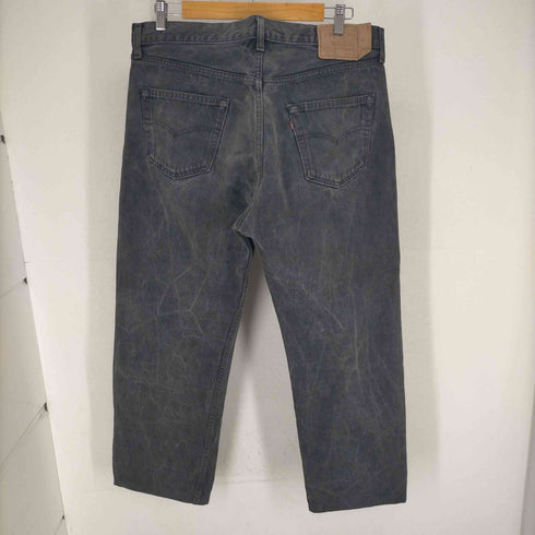 リーバイス Levis 501 ボタン裏524 エルパソ工場 91年7月製 先染め ブラックデニムパンツ メンズ W38