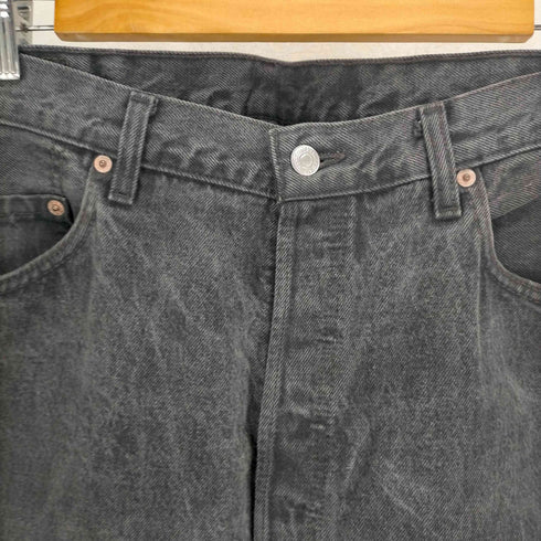 リーバイス Levis 501 ボタン裏524 エルパソ工場 91年7月製 先染め ブラックデニムパンツ メンズ W38