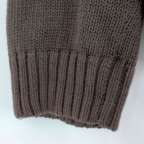 チャップスラルフローレン CHAPS RALPH LAUREN ロゴ刺繍 ハーフジップ コットンニット メンズ JPN:XL