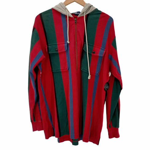 ポロバイラルフローレン Polo by RALPH LAUREN ダブルポケット ハーフジップ メンズ import:L