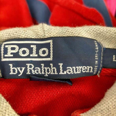 ポロバイラルフローレン Polo by RALPH LAUREN ダブルポケット ハーフジップ メンズ import:L