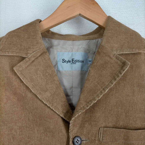 STYLE EDITION HOMME コーデュロイ ボタンベスト メンズ JPN:M